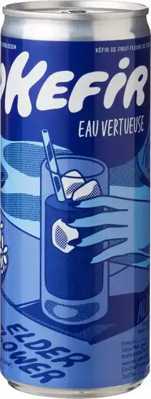 Waterkefir Vlierbloesem 25 cl