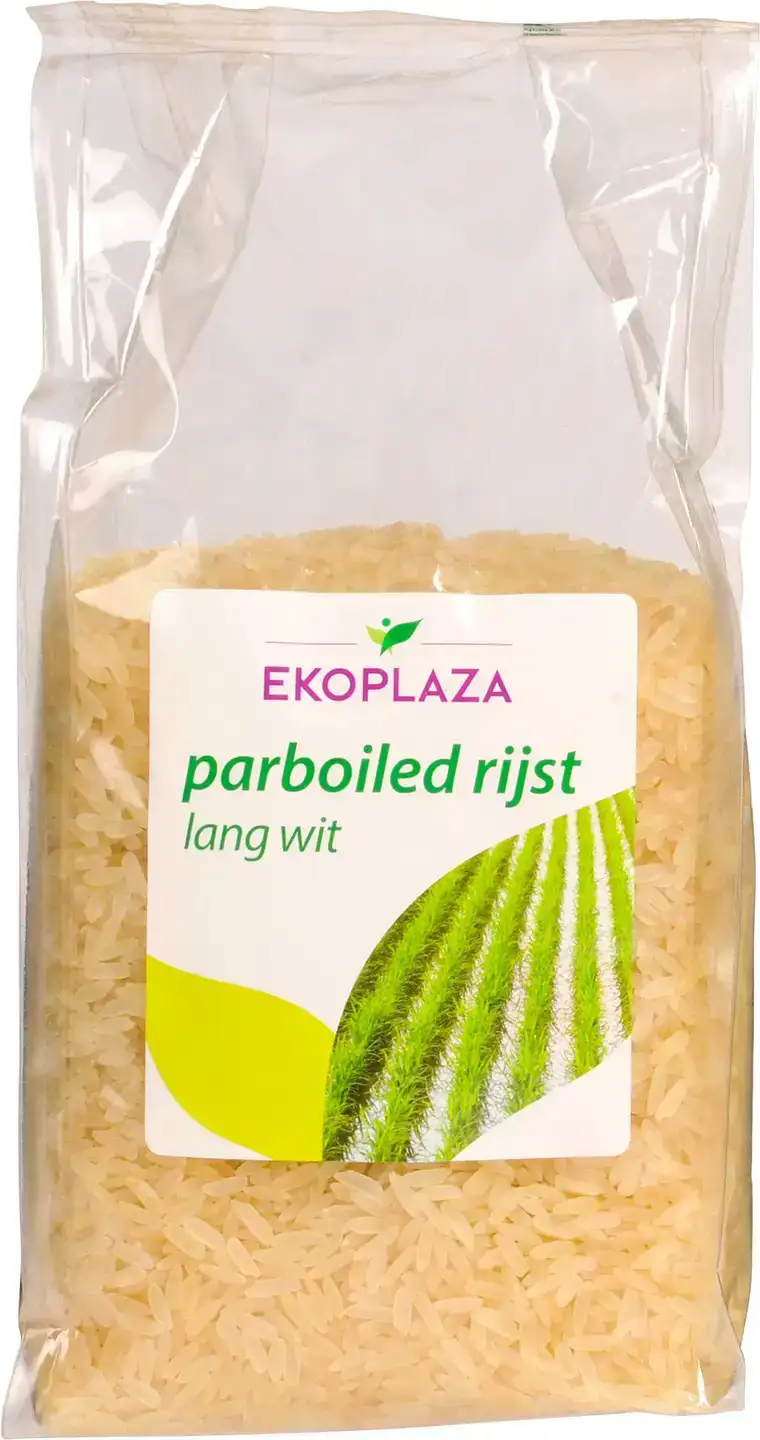 Witte parboiled rijst lang