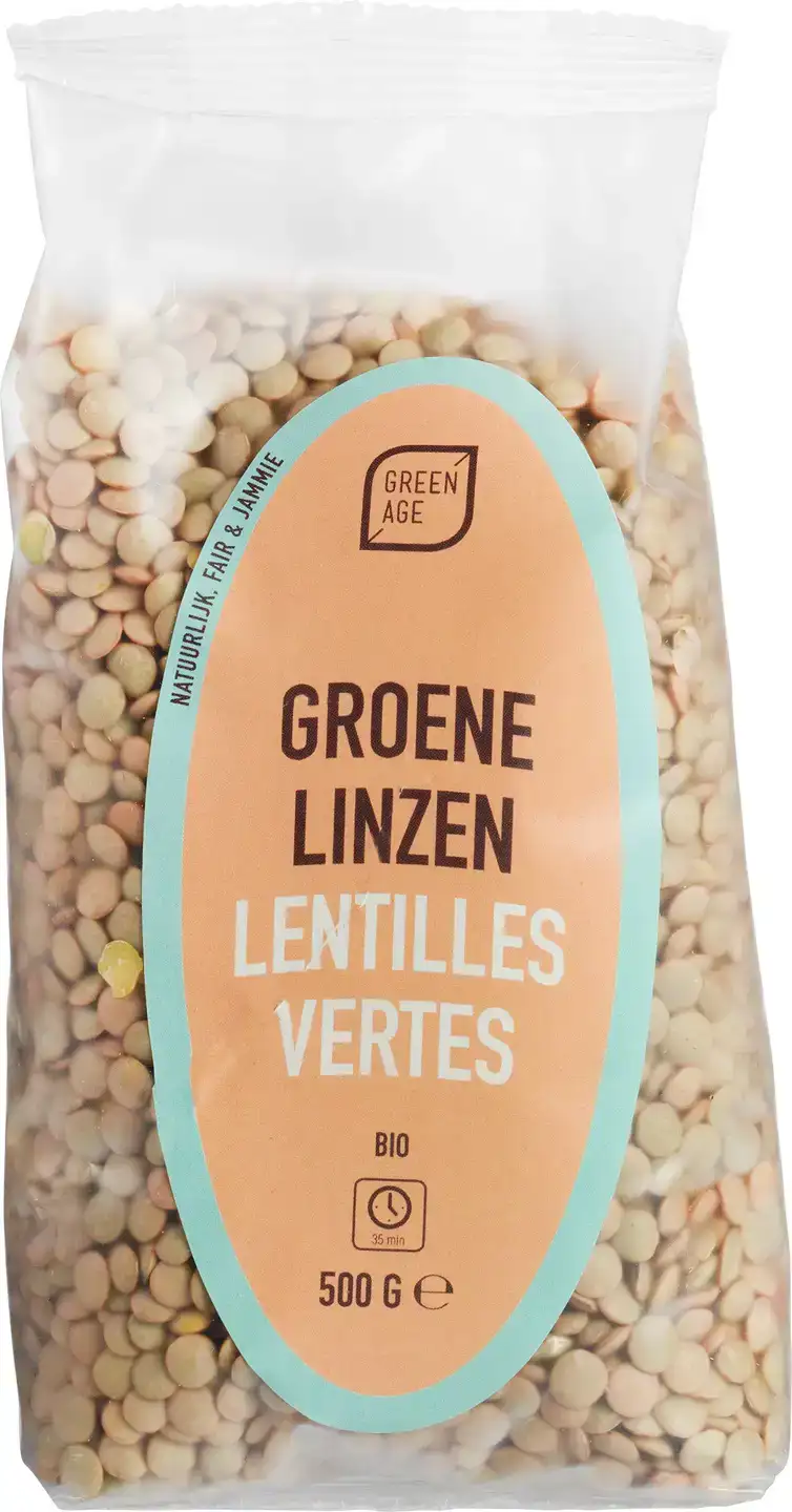 Groene linzen