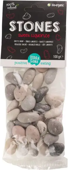 Zoete drop stenen 100 g