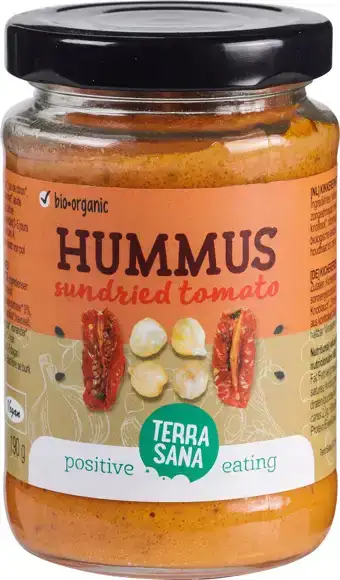 Hummus zongedroogde tomaat 190 g