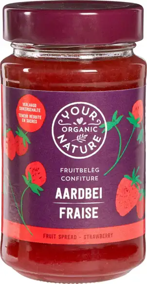 Aardbeien fruitbeleg 250 g