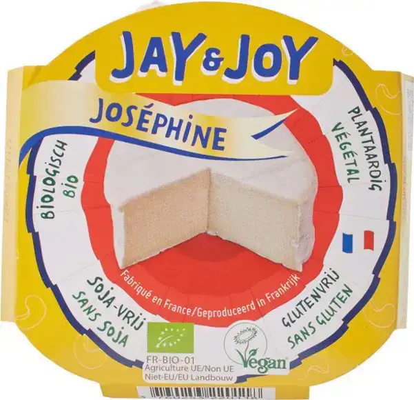 Plantaardig alternatief voor brie Joséphine 90 g