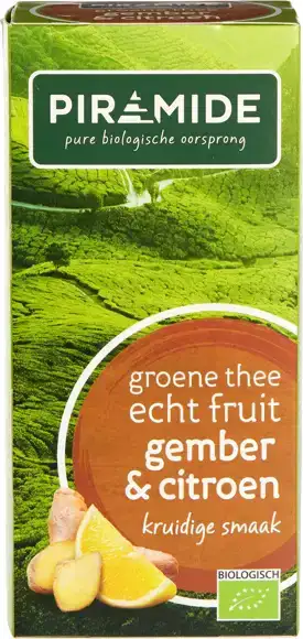 Groene thee gember citroen 30 g