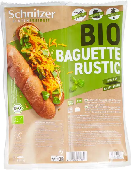 Glutenvrije baguette rustic 320 g