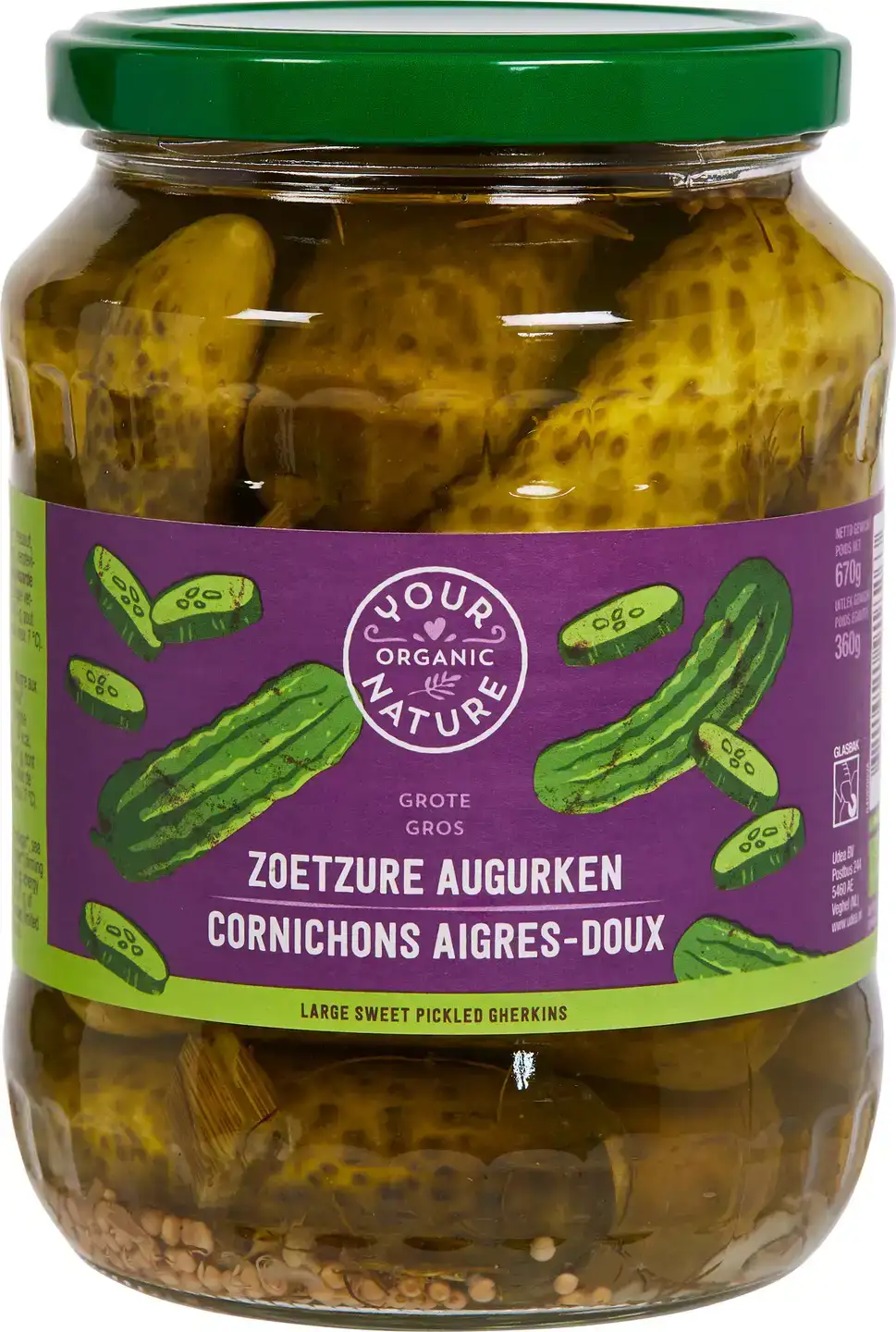 Augurken zoetzuur