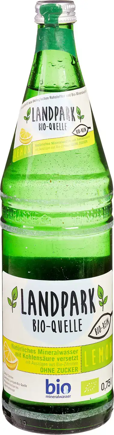 Mineraalwater met koolzuur citroen