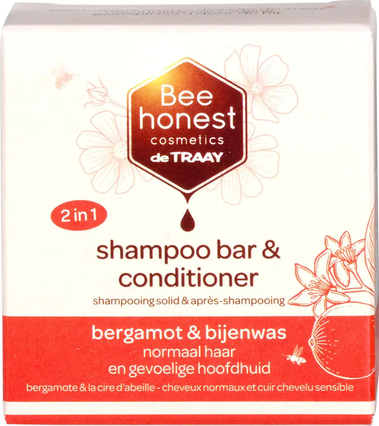 Shampoobar bergamot bijenwas