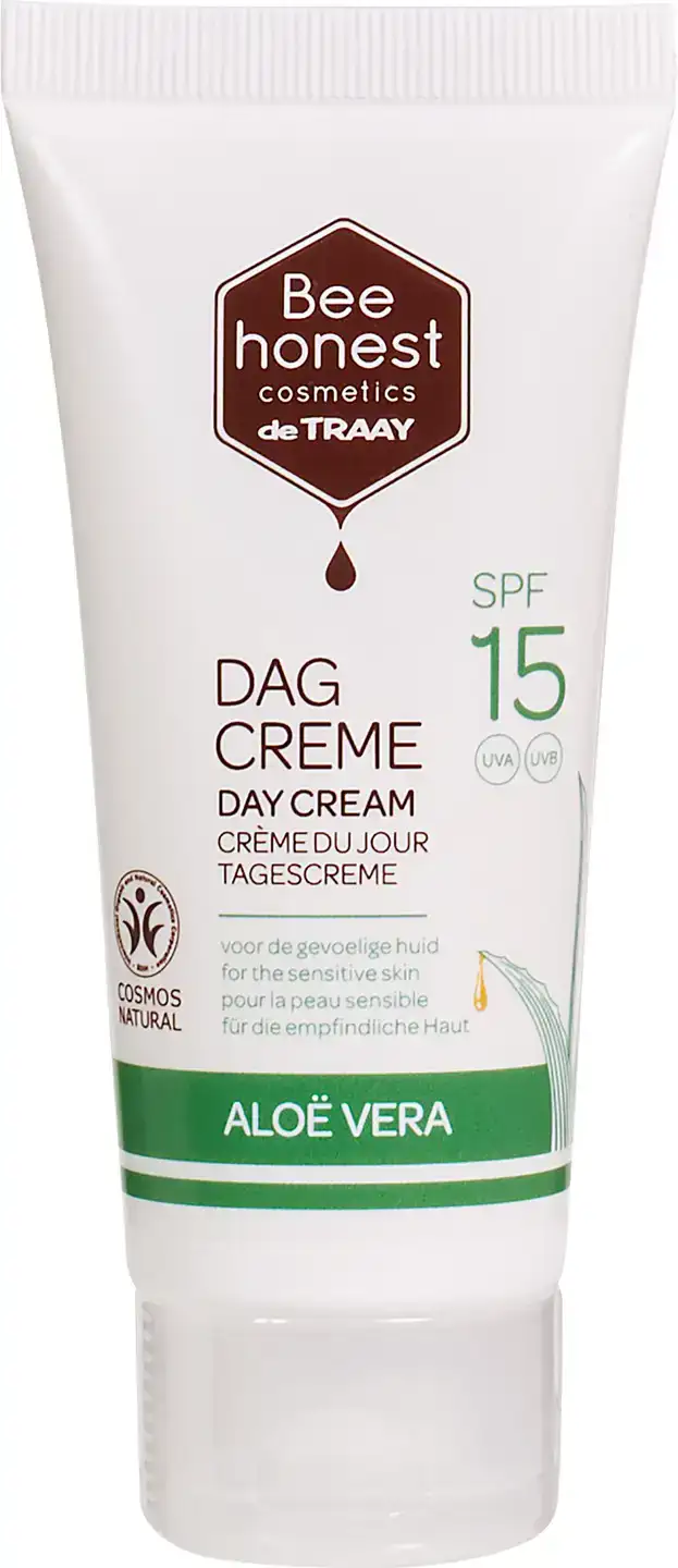 Dagcrème aloë vera SPF 15 - gevoelige huid
