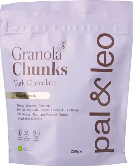 Granola chunks pure chocolade 250 g
