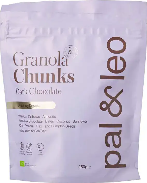 Granola chunks pure chocolade