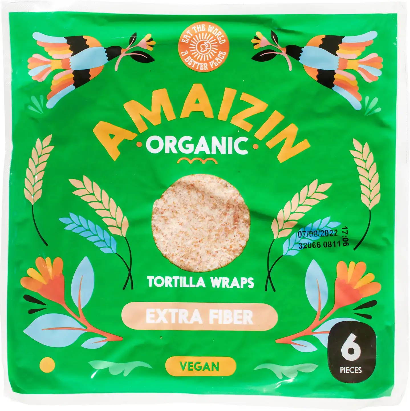 Tortilla wraps extra vezels