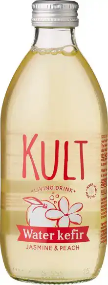 Waterkefir jasmijn & perzik 330 ml