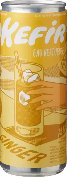 Waterkefir gember 25 cl