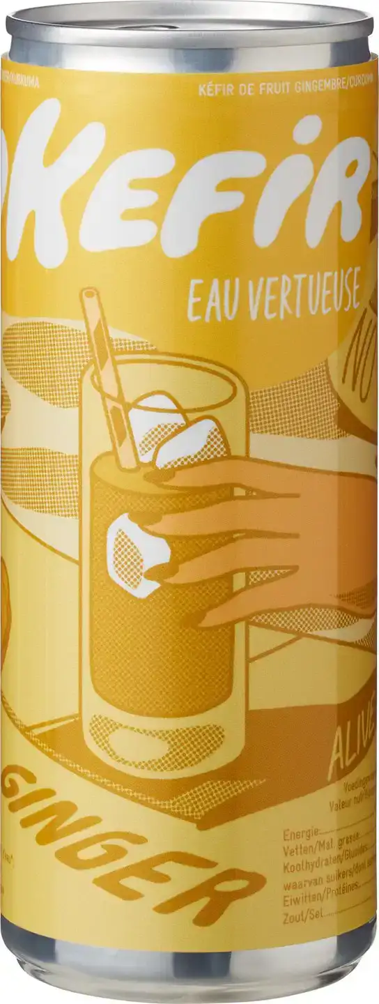 Waterkefir gember