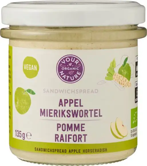 Sandwichspread appel mierikswortel 135 g