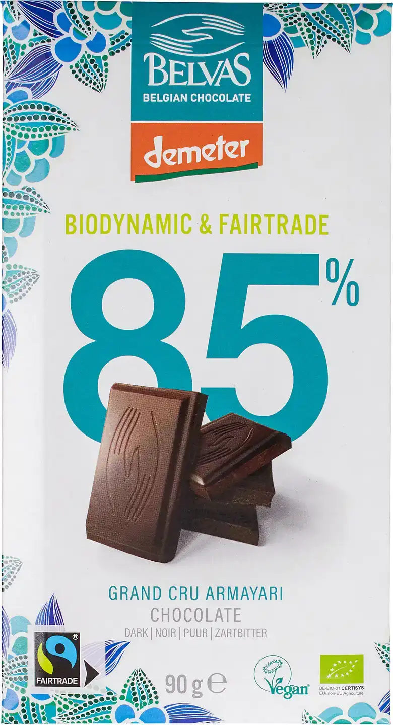 Pure chocolade 85% Demeter
