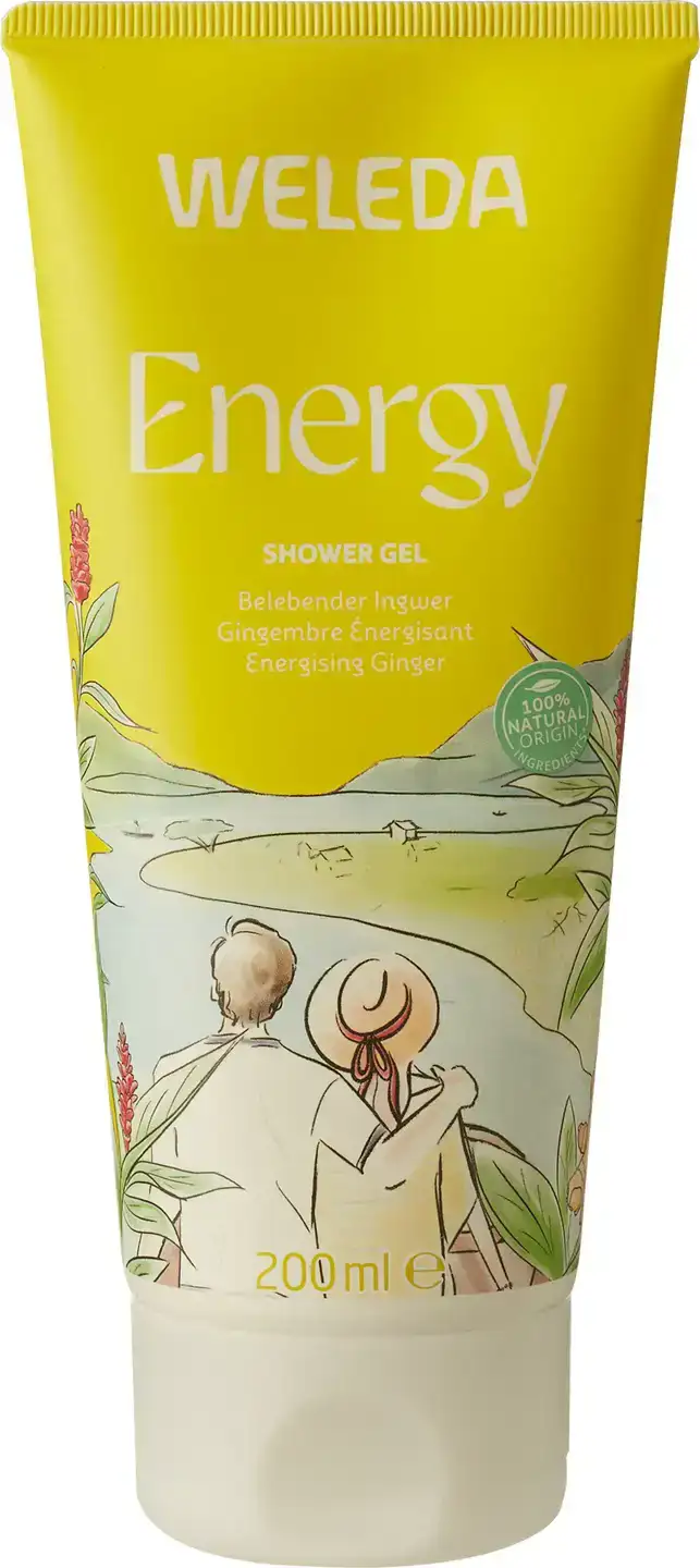 Energy douchegel gember