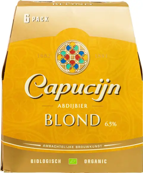 Blond bier capucijn 6 stuks