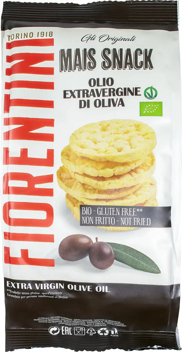 Maissnack olijfolie