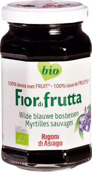 Blauwe bosbes fruitbeleg 250 g