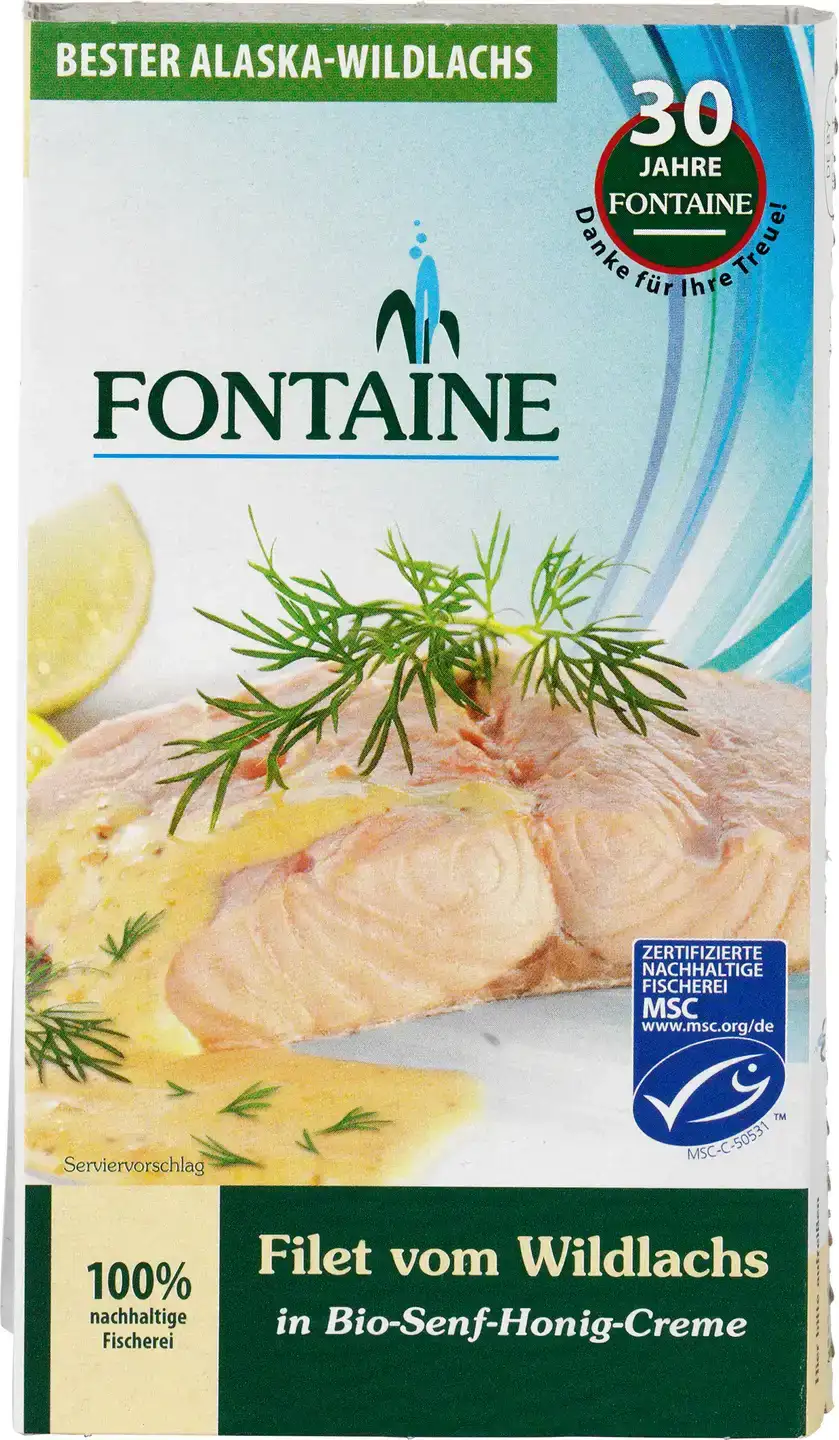Wilde Zalm honing-mosterdsaus