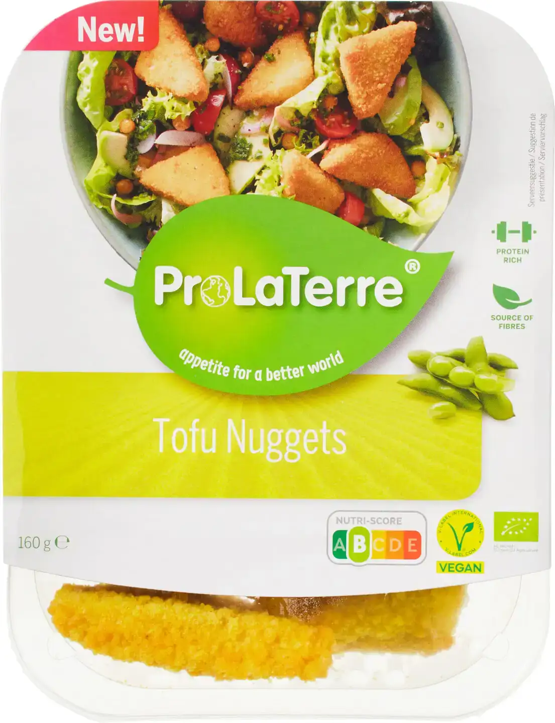 Vegan tofu nuggets
