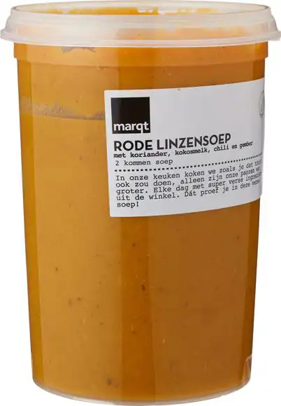Rode linzensoep 500 ml