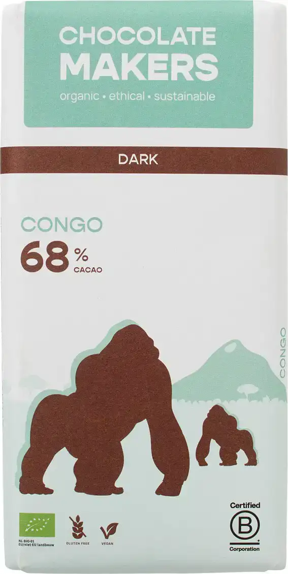 Pure chocolade Congo 68%