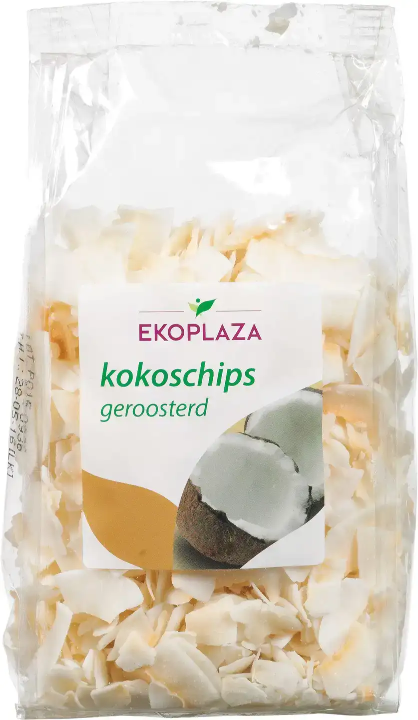 Geroosterde kokoschips