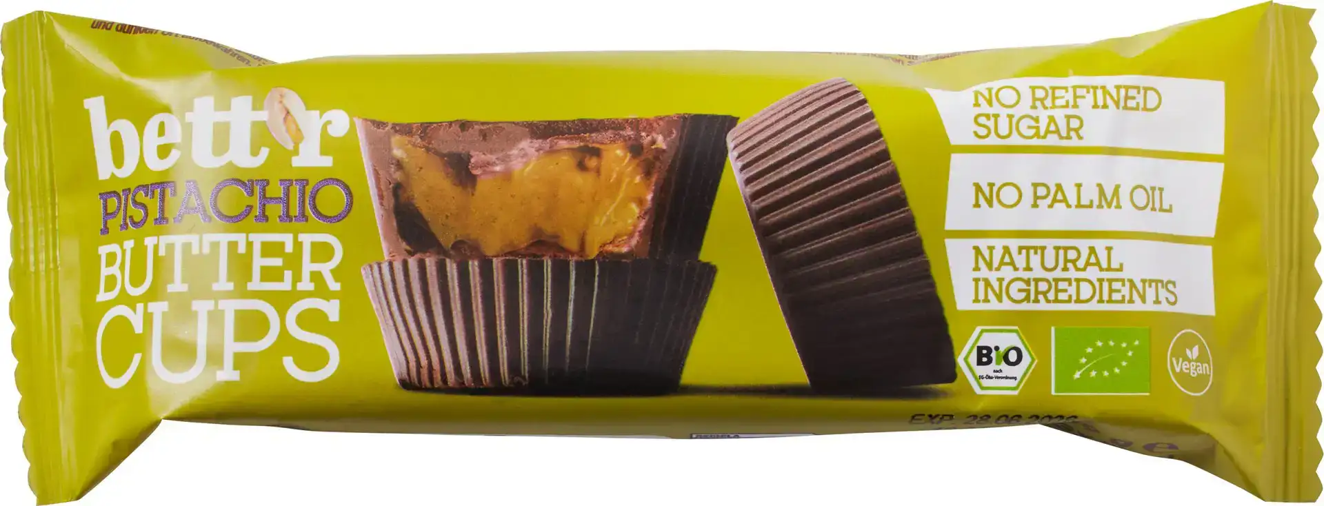 Pistachio butter cups