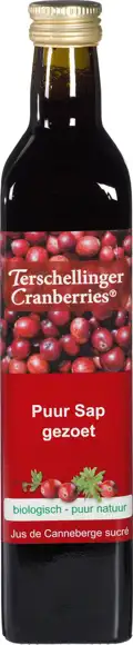 Gezoet cranberrysap 500 ml
