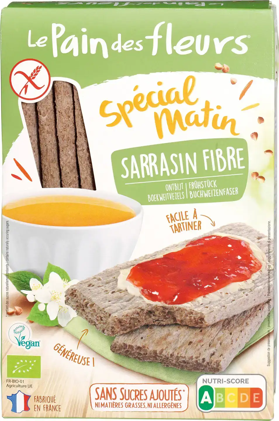 Boekweitvezel crackers
