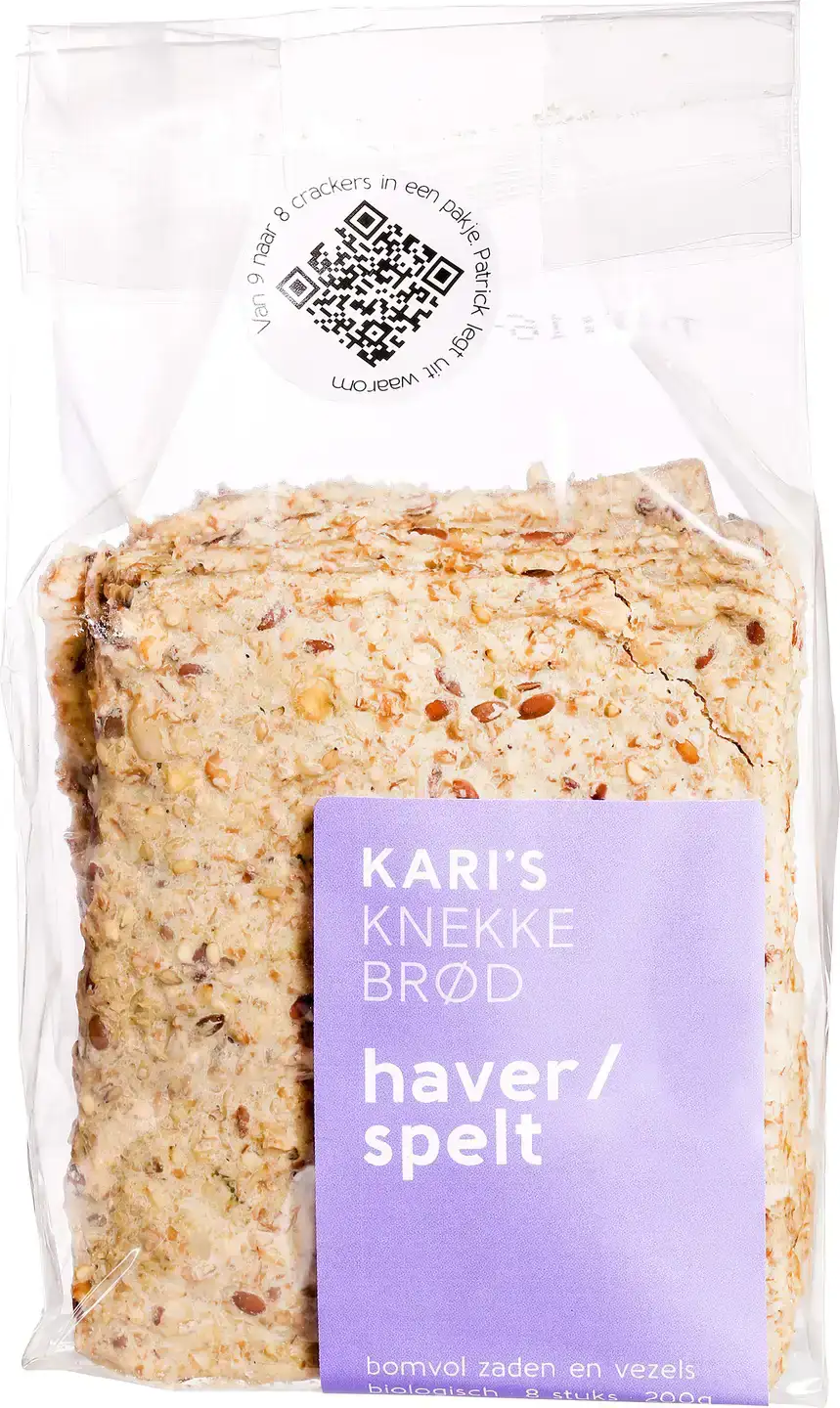 Knekkebrød haver spelt