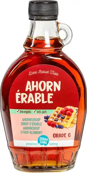 Ahornsiroop C-graad 250 ml
