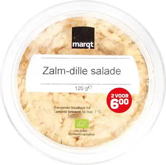 Zalm-dille salade 120 g