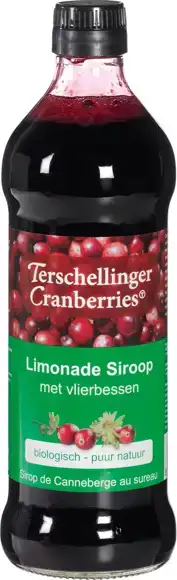 Limonadesiroop met vlierbessen 500 ml