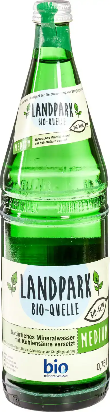 Licht bruisend mineraalwater