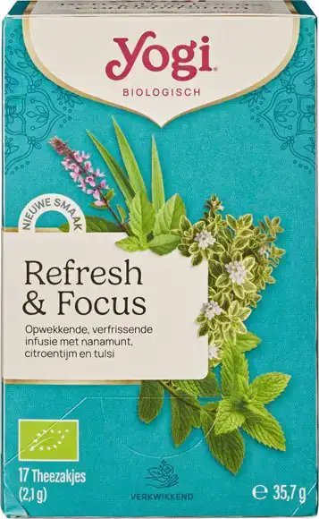 Kruidenthee refresh & focus 35.7 g