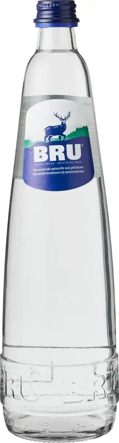 Natuurlijk mineraalwater koolzuurvrij