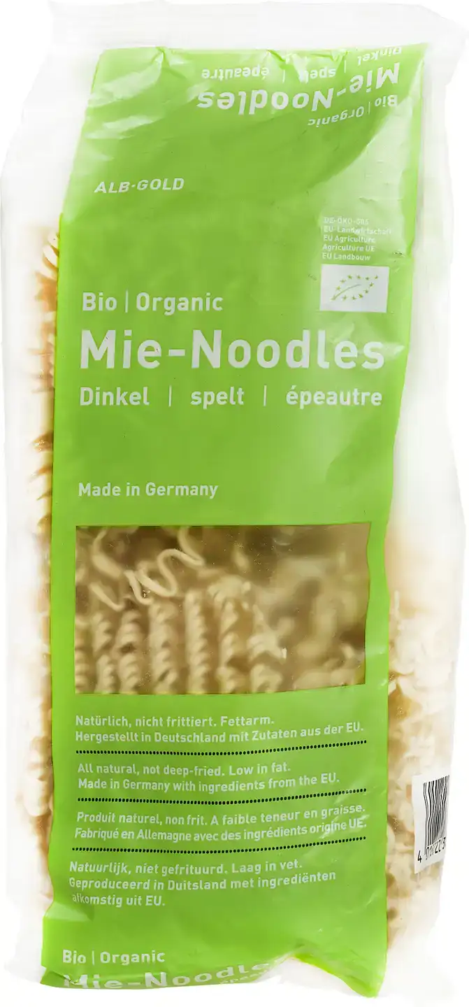 Spelt mie noodles