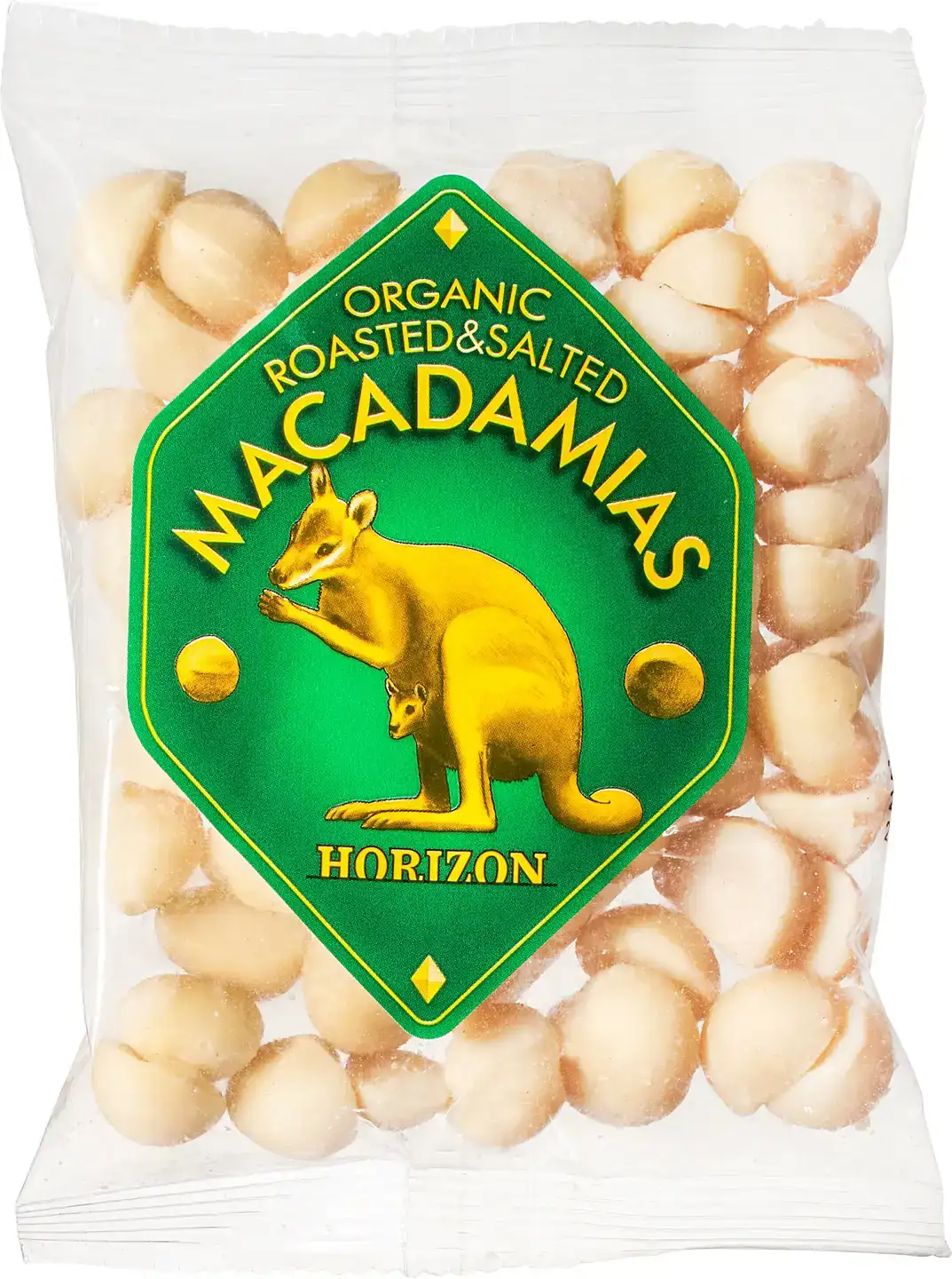 Gezouten macadamianoten
