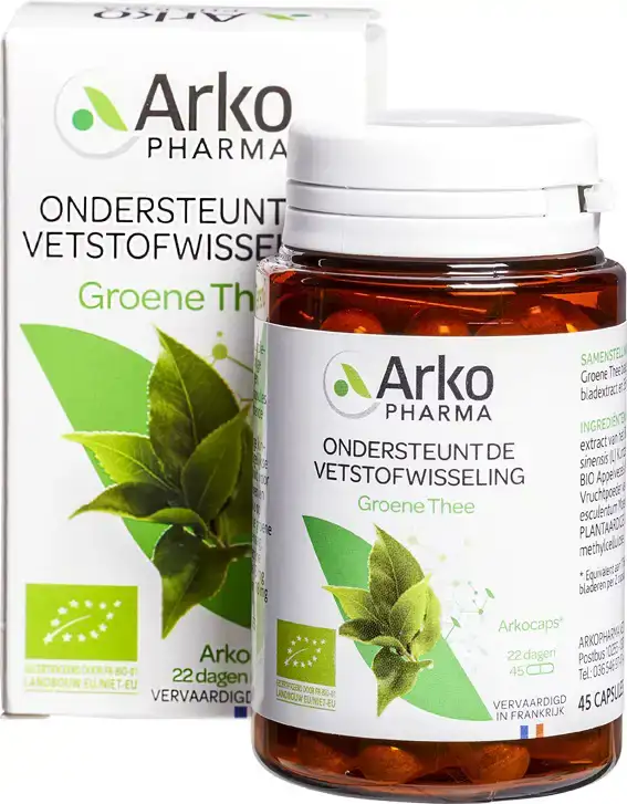Groene thee capsules