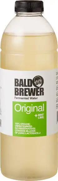 Gefermenteerd water munt & limoen 1 l