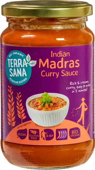 Indian Madras curry saus 350 g
