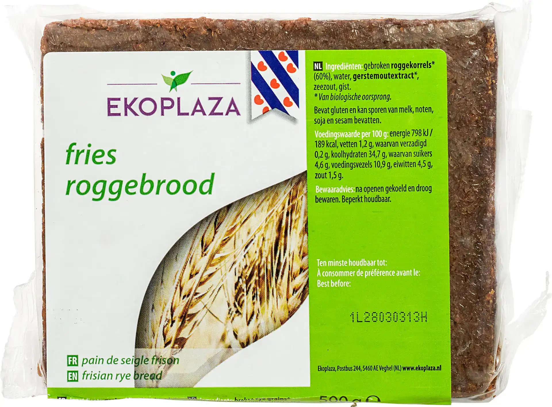 Friese stijl roggebrood