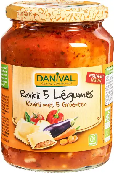 Ravioli met groenten 670 g