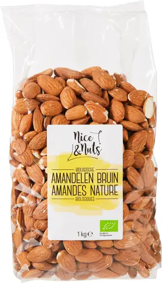 Bruine amandelen 1 kg