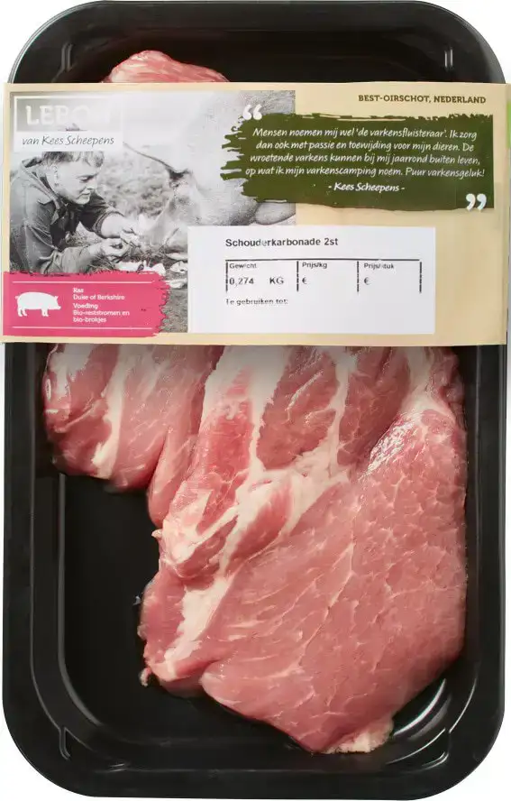 Varkens schouderkarbonade