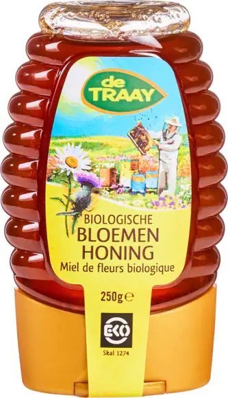 Bloemenhoning knijpfles 250 g